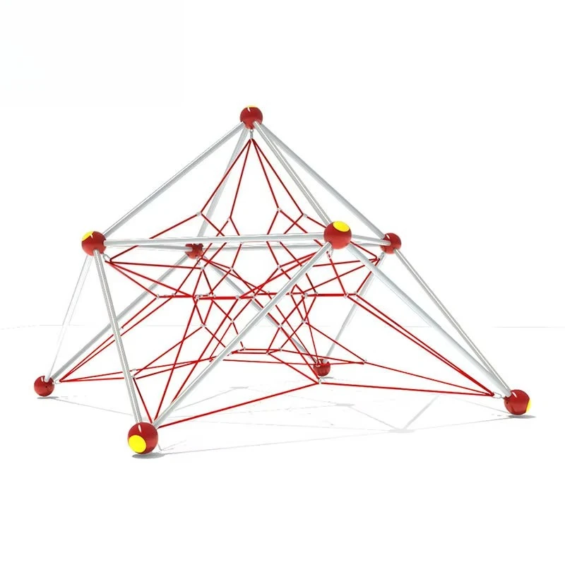 

16mm Pyramid Outdoor Climbing Net Rope Outdoor Rope Climb Net for Kids Paradise Playground