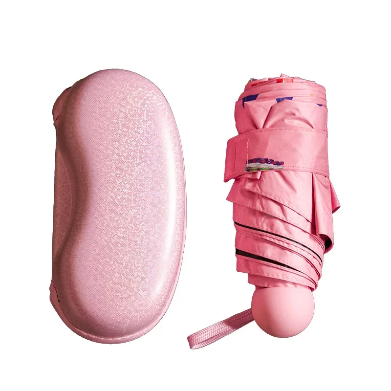 New Harries Honey Dukes Folding Umbrella Movie Peripheral Anime Sunscreen Umbrella with Umbrella Box Pink Pottered Fans Gifts