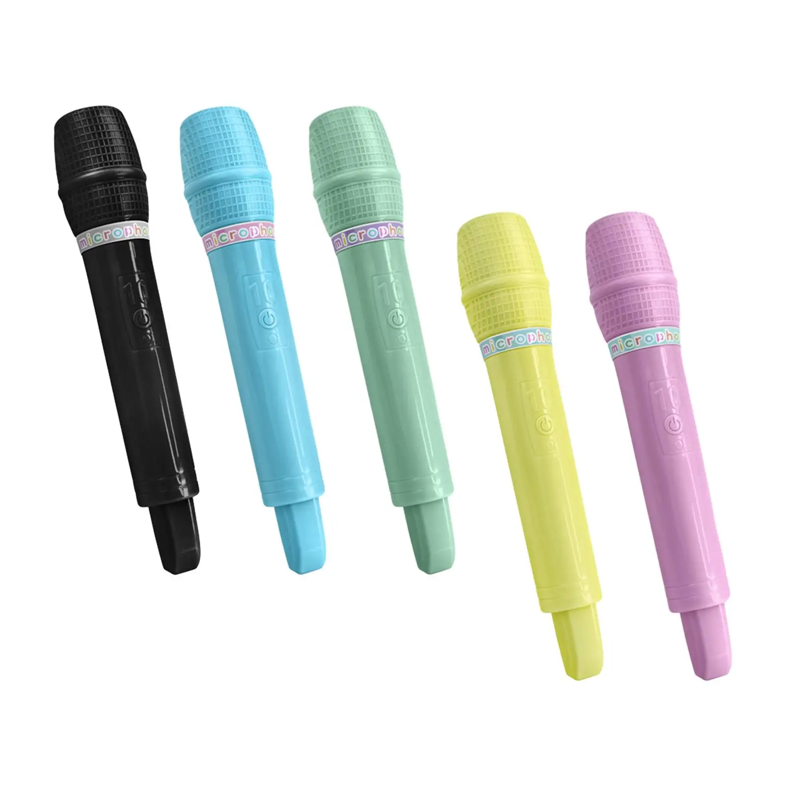 Fake Microphone Prop Birthday Party Favors Simulation Model Stage Mic Costume