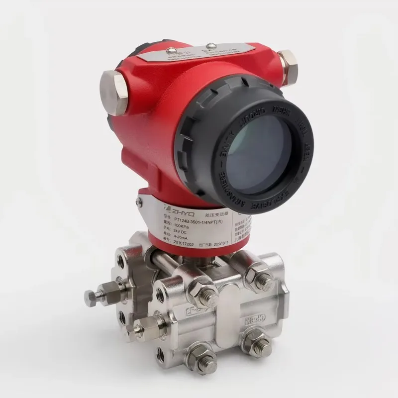 Industrial Differential Pressure Sensor DP Pressure Transmitter with HART Function