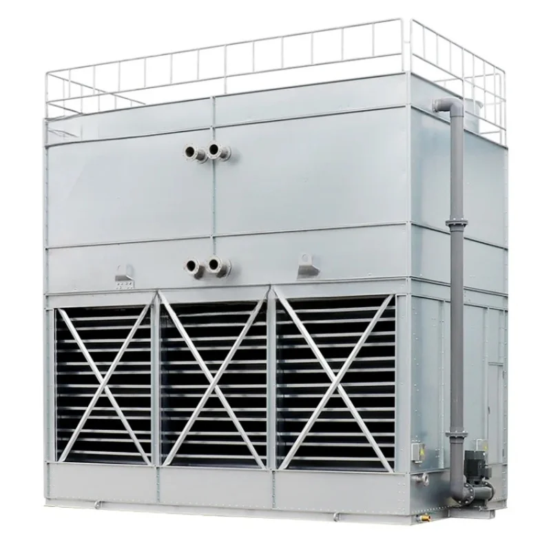 Temperatura ambiente flusso incrociato quadrato tipo chiuso Torre di raffreddamento completamente chiusa Risparmio energetico e risparmio idrico Torre di raffreddamento chiusa