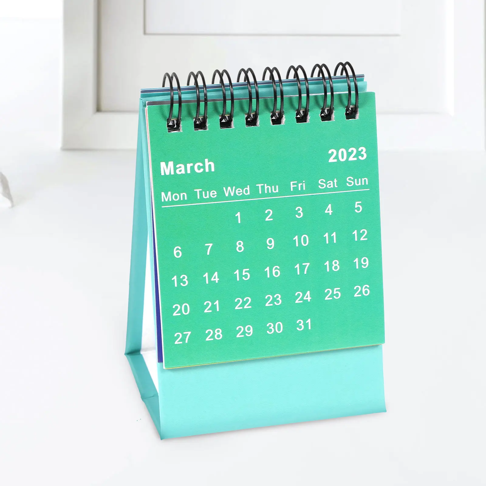 

Small Desk Calendar Mini Standing Table Calendar Monthly Planner Suitable for Office Home School Daily Schedule Planning
