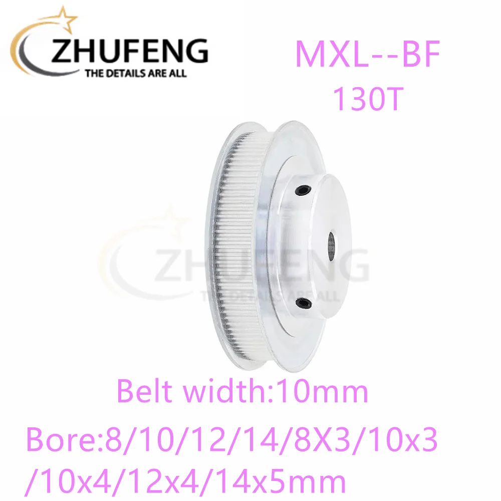 

MXL BF Шкив ГРМ 130T Зуб Зубчатый отверстие 8/10/12/14/8x3/10x3/10x4/12x4/14x5 мм Синхронные колеса Ширина 10 мм Ремень 3D-принтерПчасти