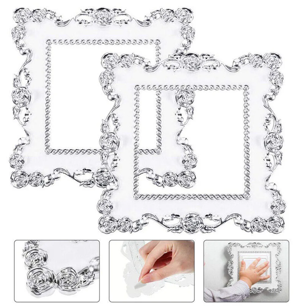 Switch Cover Switch Sticker Resin Wall Sticker Rose Lace Socket Finger Plate Socket Sticker Switch Protective Cover