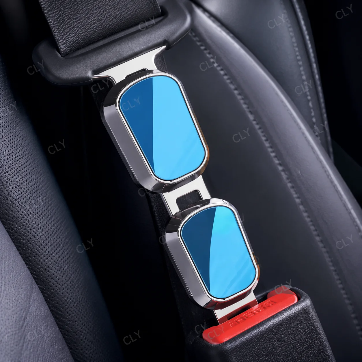 

Be common Car Seat Belt Clip Buckle One Button To Release Insert Socket Extender For Tesla Porsche Mercedes Benz BMW Audi Honda