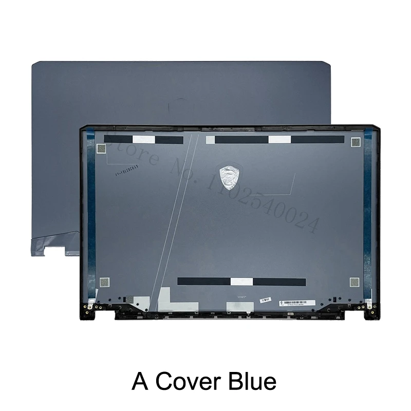 New Laptop LCD Back Cover For MSI GE76 MS-17K2 17K3 17K4 Front Bezel Hinges Palmrest Upper Bottom Case Hinge Cover Rear Lid Blue