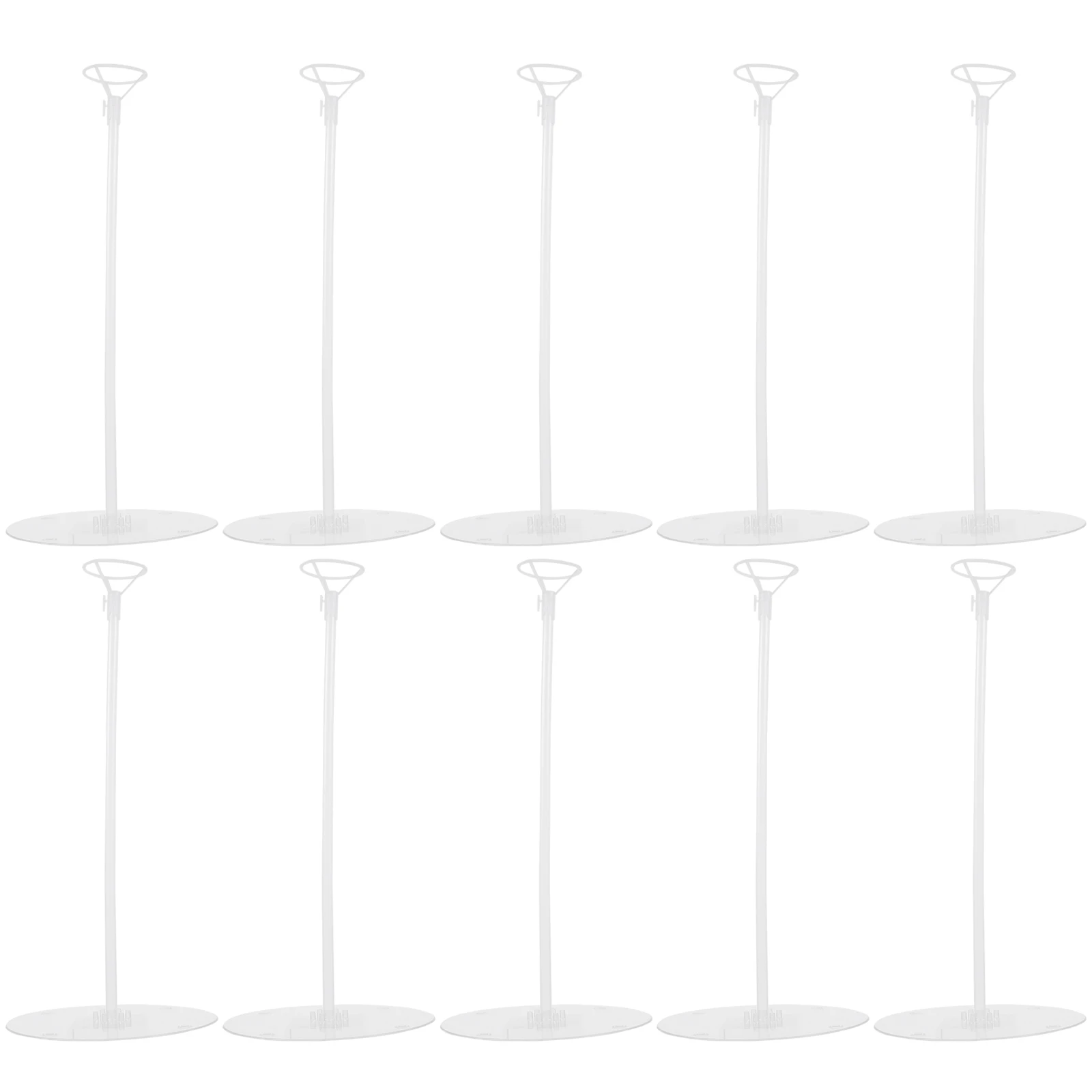 

10Pcs Balloon Desktop Support Holders Balloon Stand Stick for Wedding Birthday Party Shower Decoration