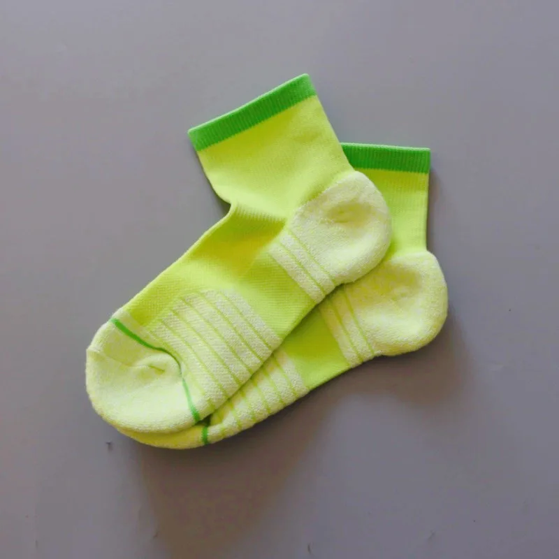 Crew Sports cyclisme séchage rapide gestion de l'humidité sport coton chaussettes Terry athlétique cyclisme équipage hommes femmes en plein air 3W516