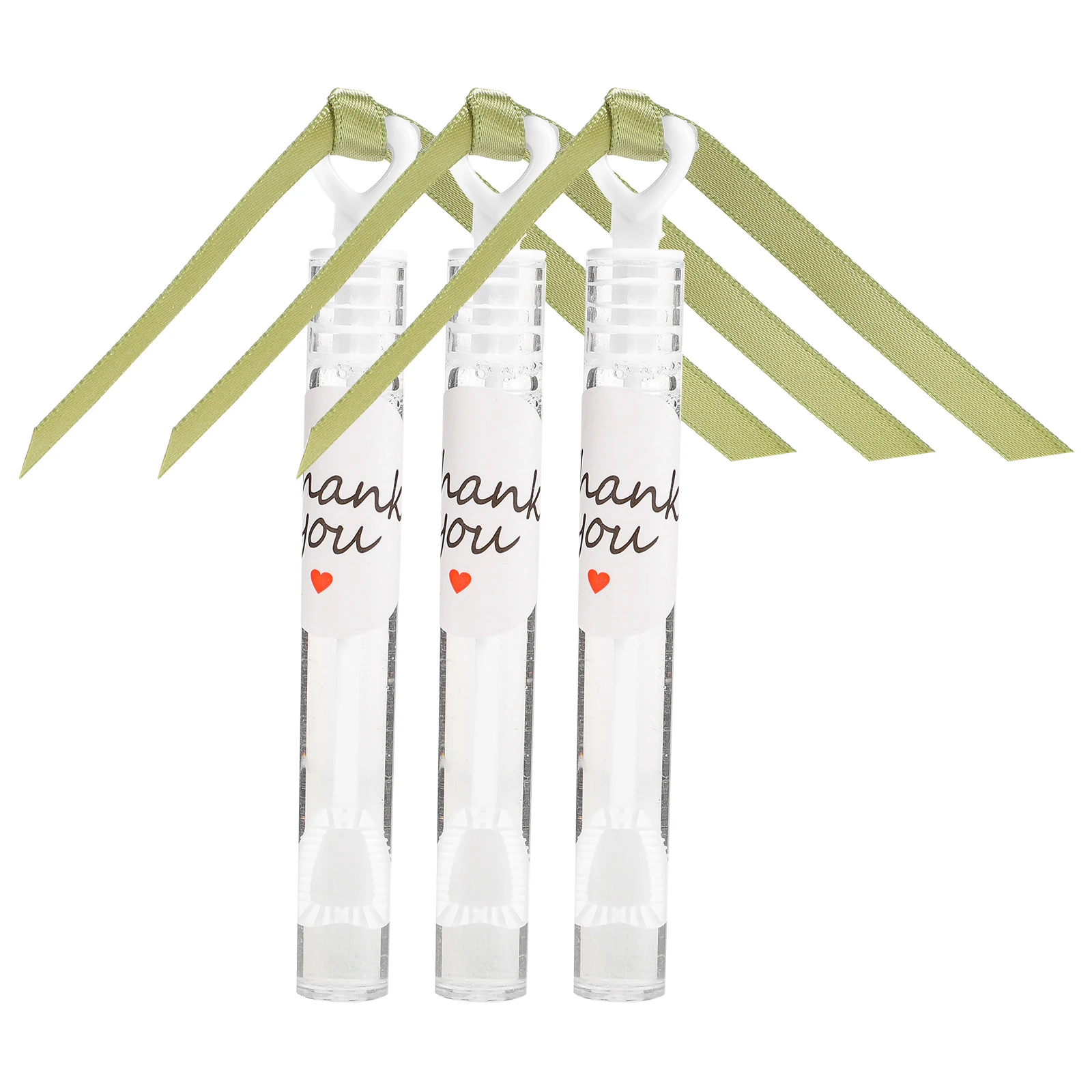 ラブボトル軽量記念品充填チューブミニワンドウェディングバブル3個