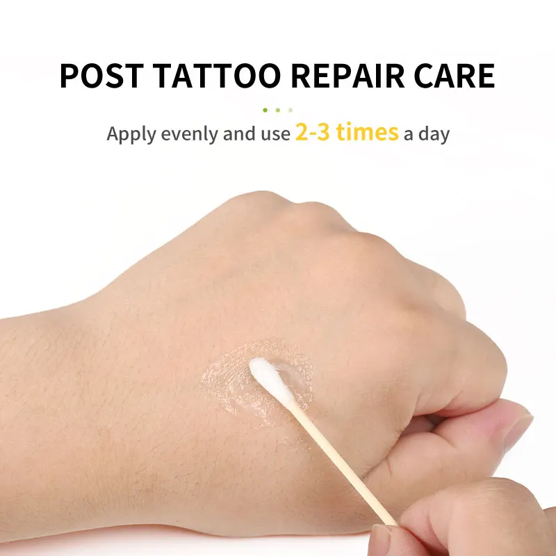 10/30/50/100 قطعة فيتامين أ & د الوشم الحاجب الشفاه إصلاح الرعاية اللاحقة مكافحة ندبة شفاء كريم تجميل دائم الوشم إصلاح كريم #3