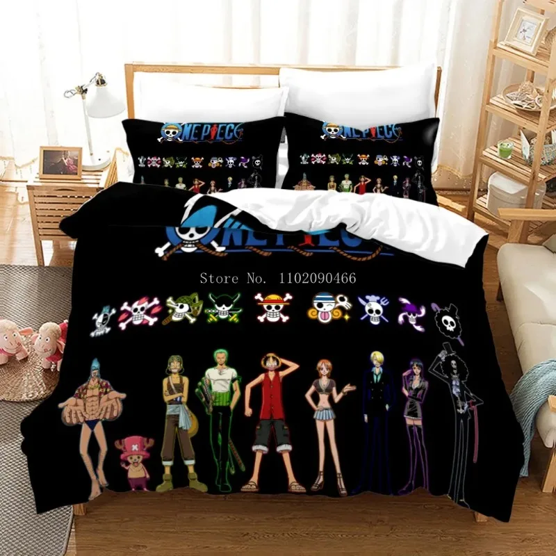 One Piece Bedding Set 3D Printed Comforter Cover Quilt Cover Sets Pillowcase Children Kids Bedroom Decorate Home Gift