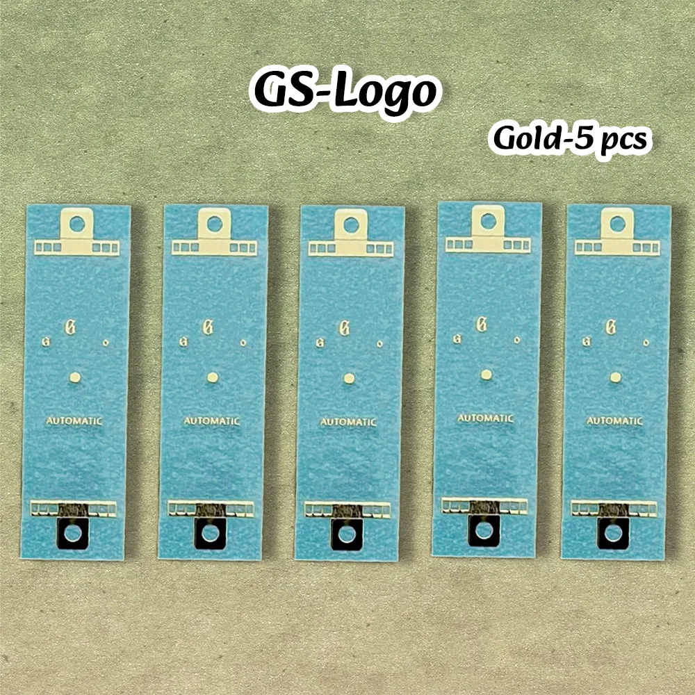 NG GS Logo New 3D metal Logo sticker suitable for 27-30MM flat dial watch modification accessories
