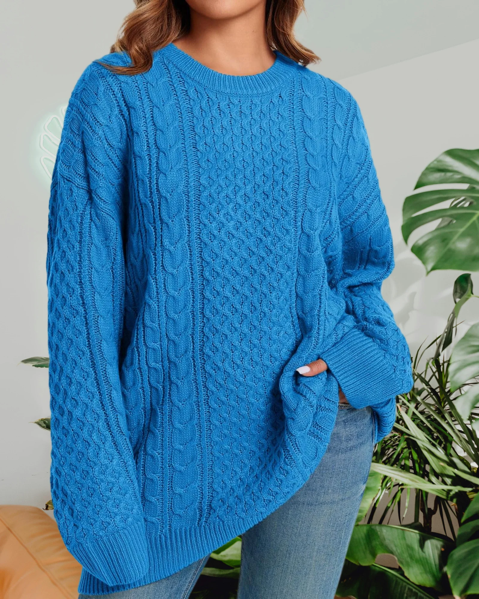 

Women's Classic Casual Sweater Pullover