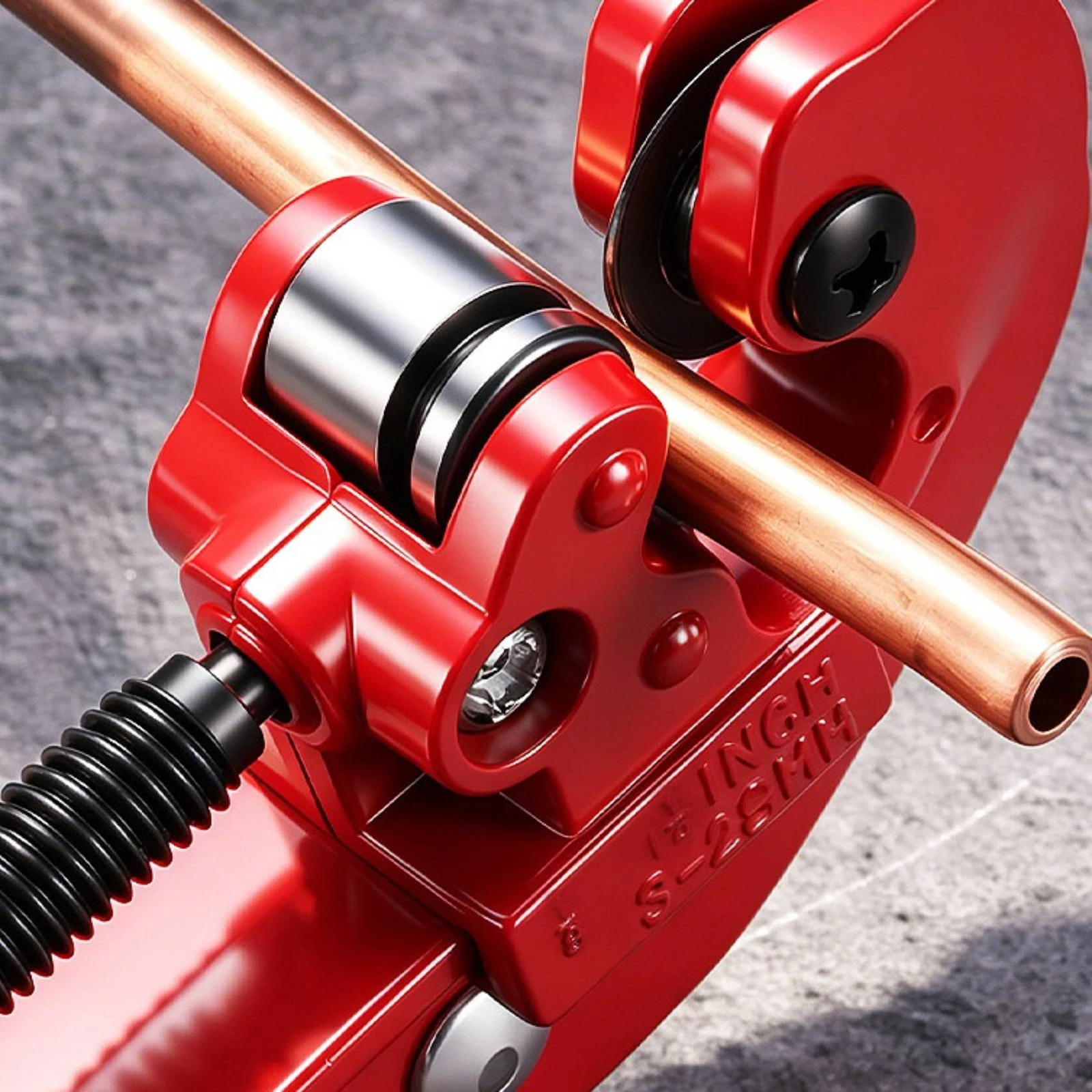 3 Pieces Copper Pipe Flaring Tool with Cutter Long-Lasting Flaring Tool with Pipe Cutter Portable Professional for Plumbers