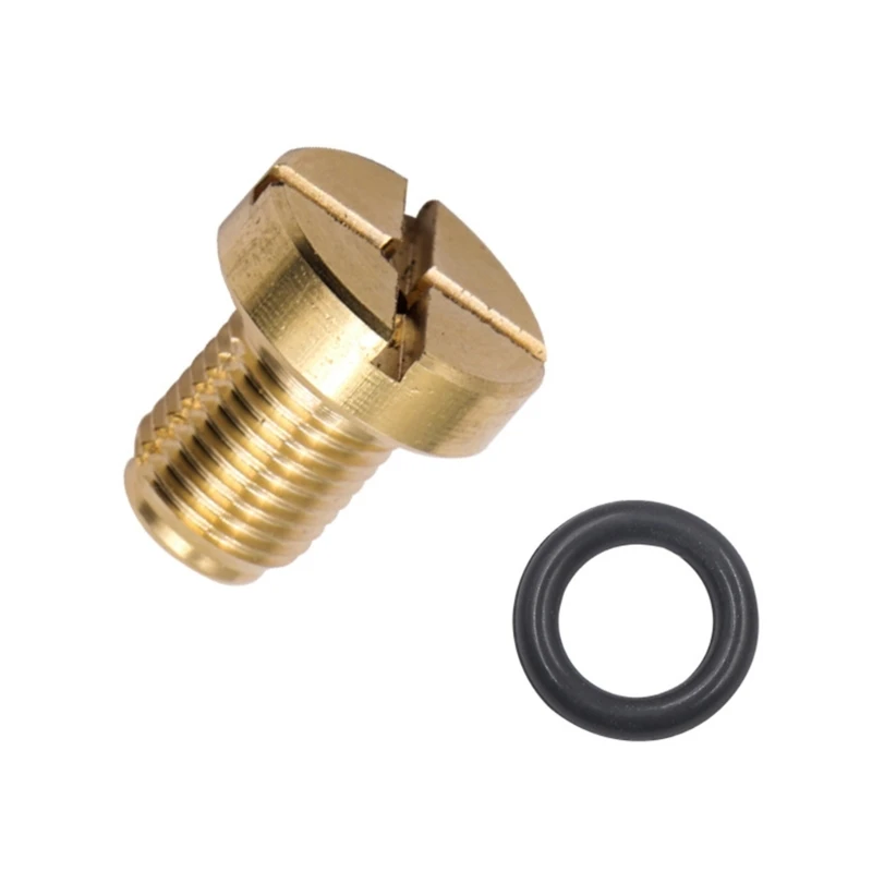 Durable Brass Coolant Expansion Screw Reliable Water Drainage Screw 17111712788 Replacement Suitable for E36 E39 E46