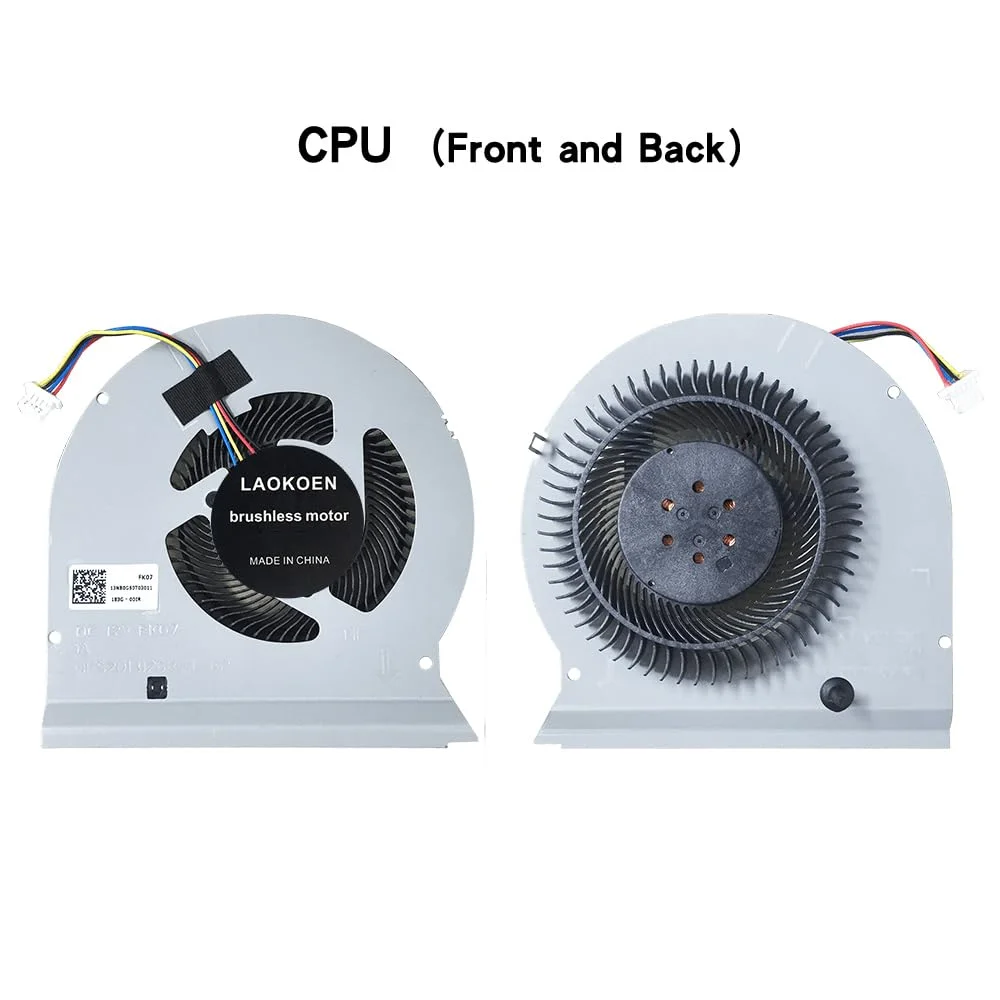 CPU+GPU Replacement Cooling Fan for Asus ROG Strix GL503VS GL503VM Series Laptop Fan One Pair