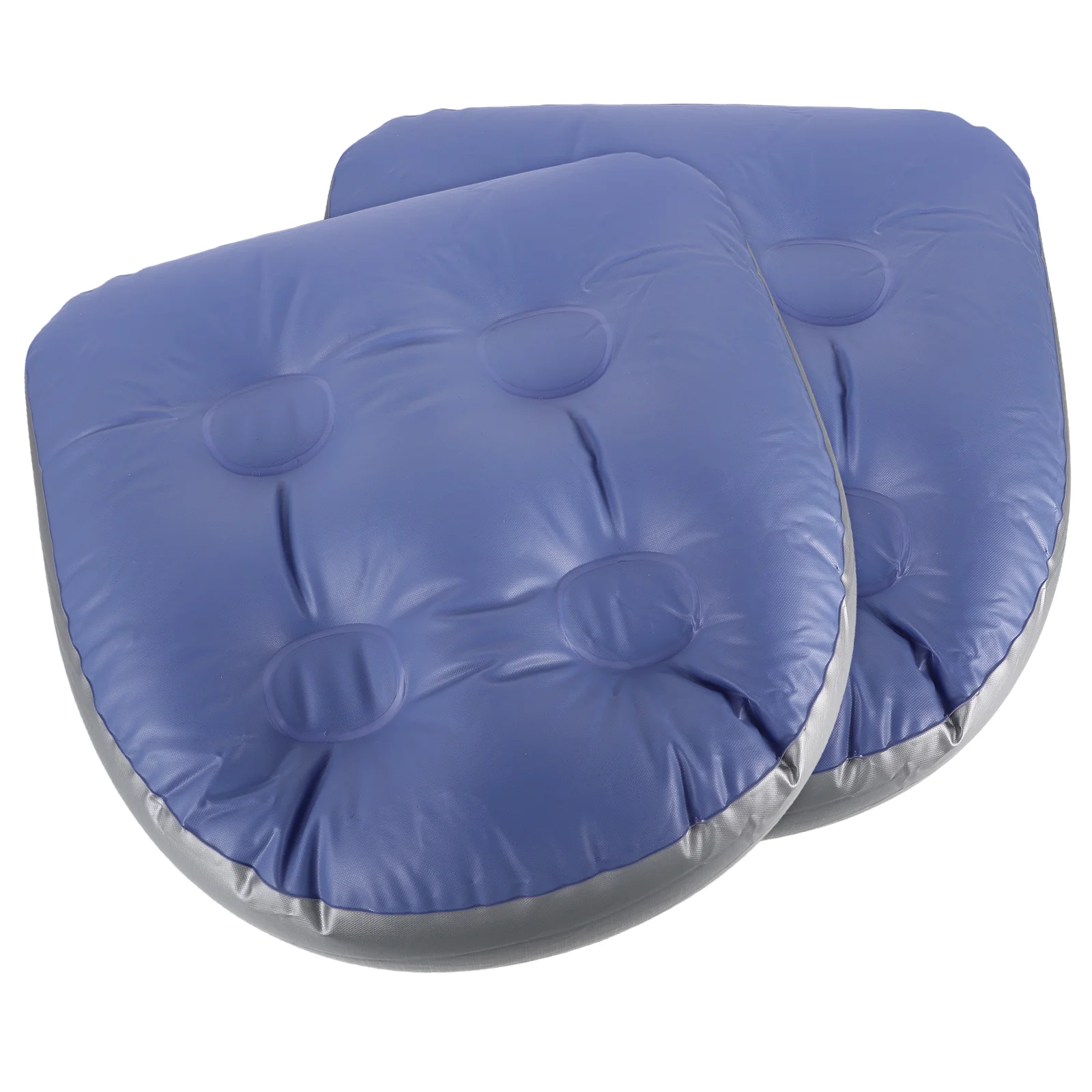 

2Pcs Inflatable Spa Cushion Bathtub Seat with Suction Cups Portable Adjustable Ergonomic Backrest Support Hot Tub Seat Cushion