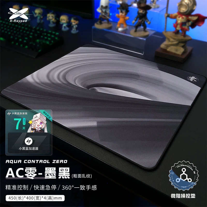

Игровой коврик для мыши X-Raypad Aqua Control Zero, точный контроль, ЭМГРЕНТНЫЙ СТОП, коврики для киберспорта, FPS CSGO, коврик для геймерской клавиатуры