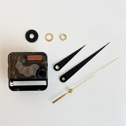 Ostar F333 사일런트 무브먼트 플라스틱 메커니즘, 검은색 손 액세서리, 스윕 쿼츠, DIY 시계 키트