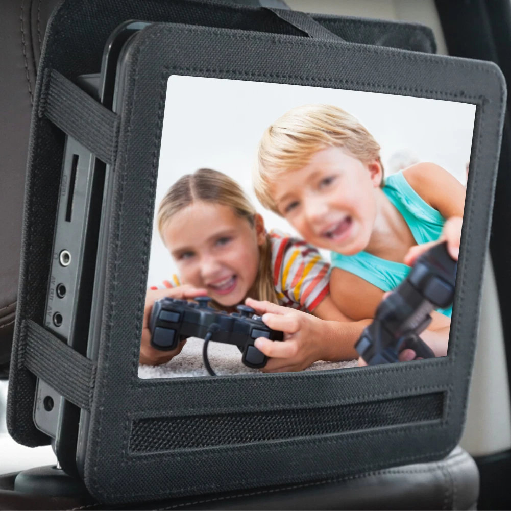 Car Headrest Mount Holder Strap Case For Portable DVD Players Tablets Auto Interior Accessories