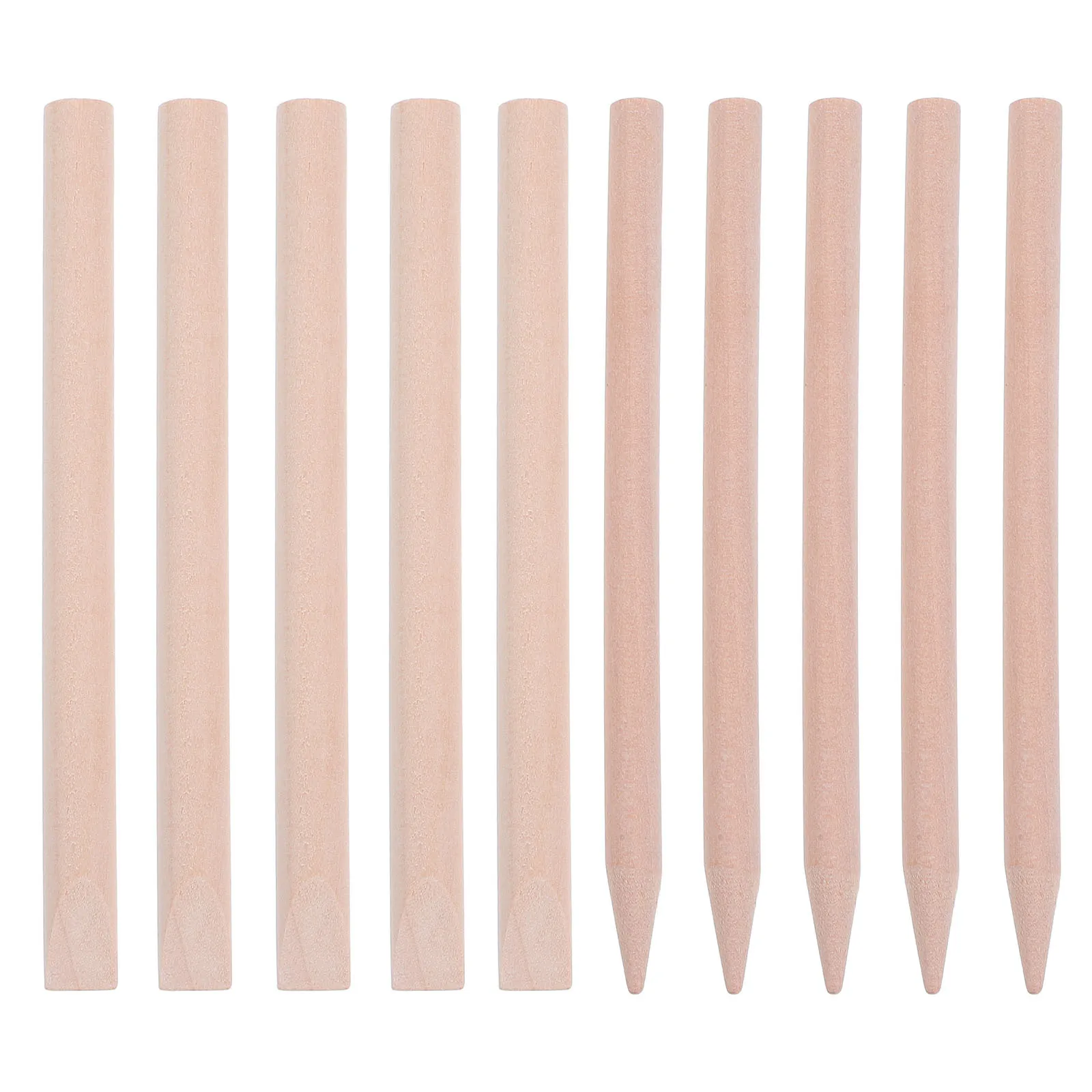 10 قطعة مجموعة أدوات التنقيب للأطفال أزاميل خشبية صغيرة تصميم مريح محمول خفيف الوزن مجموعة حفر الآثار للاستكشاف #3