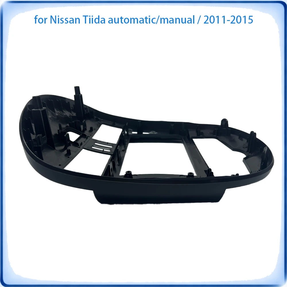 Car Radio Fascia Frame For Nissan Tiida Auto/Manual 2011-2015 9/10 inch With Canbus Decoder & Wiring Harness Car Accessories