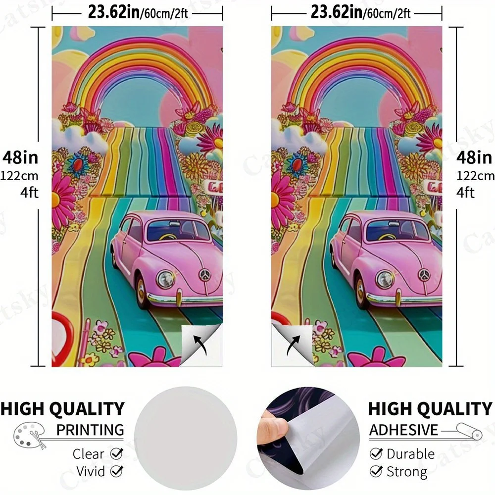 Peace & Love Bus   Sandbag Board Sticker.This sandbag board sticker is made from high-quality materials, offering excellent dura