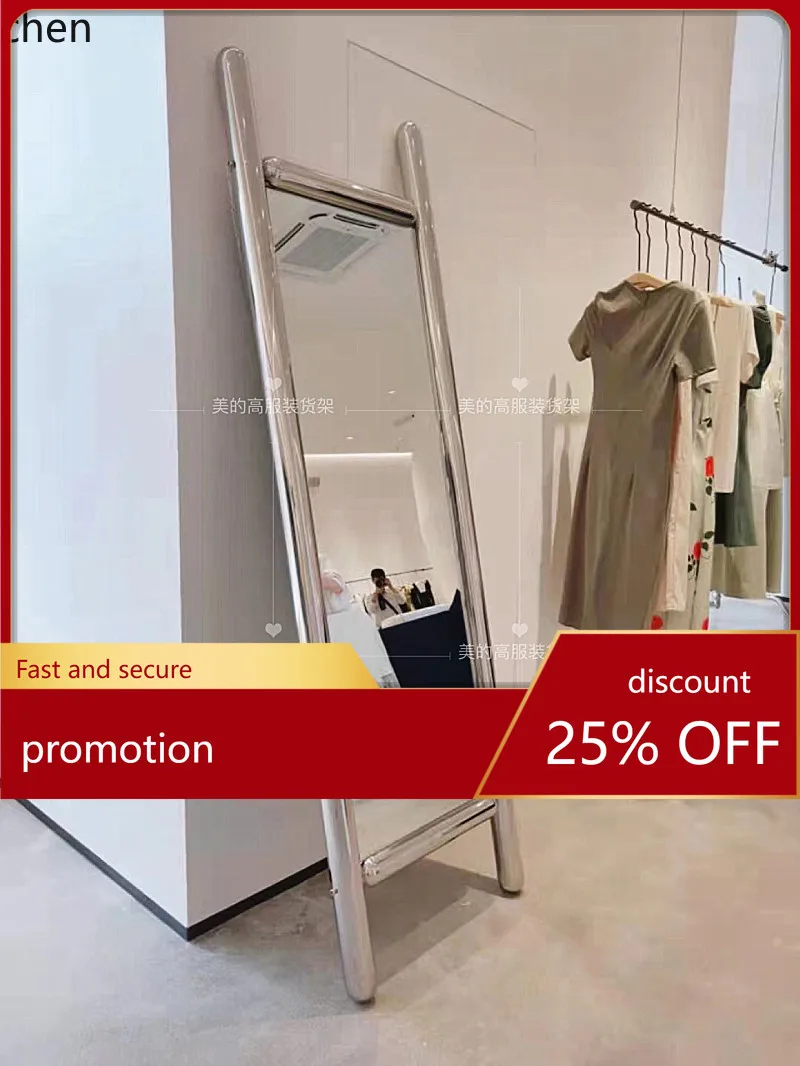 CZ Original Floor Mirror Full Body Dressing Mirror Vintage Stainless Steel Full Body Mirror