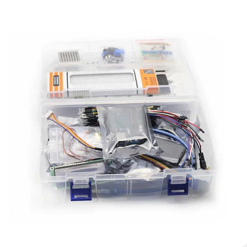 مجموعة Super Starter لـ R3 Mega2560 وMega328 وNano - Arduino IDE متوافقة مع البرنامج التعليمي