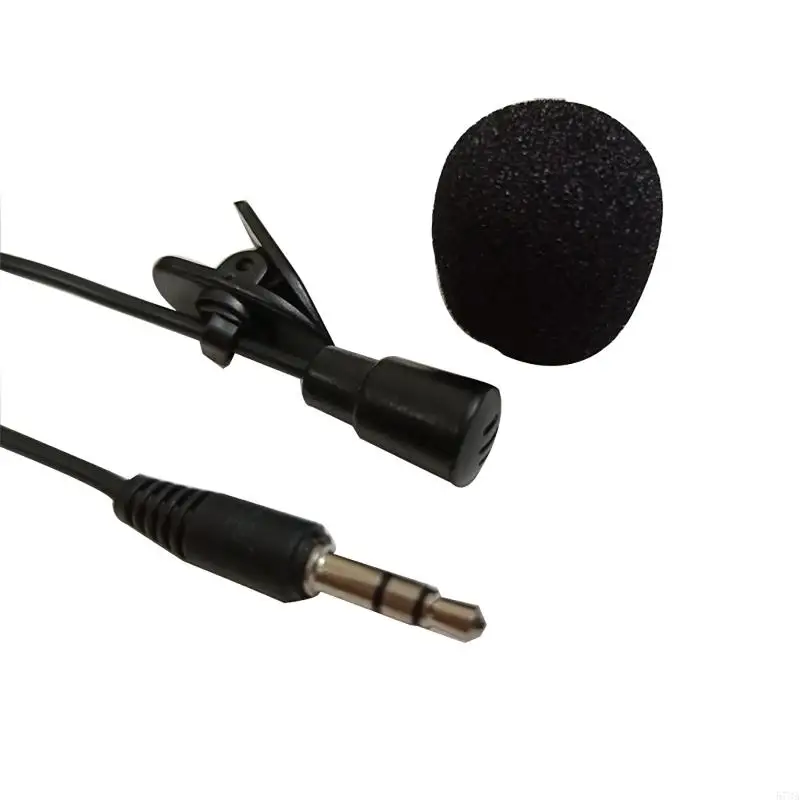 573A 3,5-мм микрофоновый микрофон с микрофоном Lavalier Microphone Mini-Wired Clip Clip для ноутбука для ПК, для видео съемки на