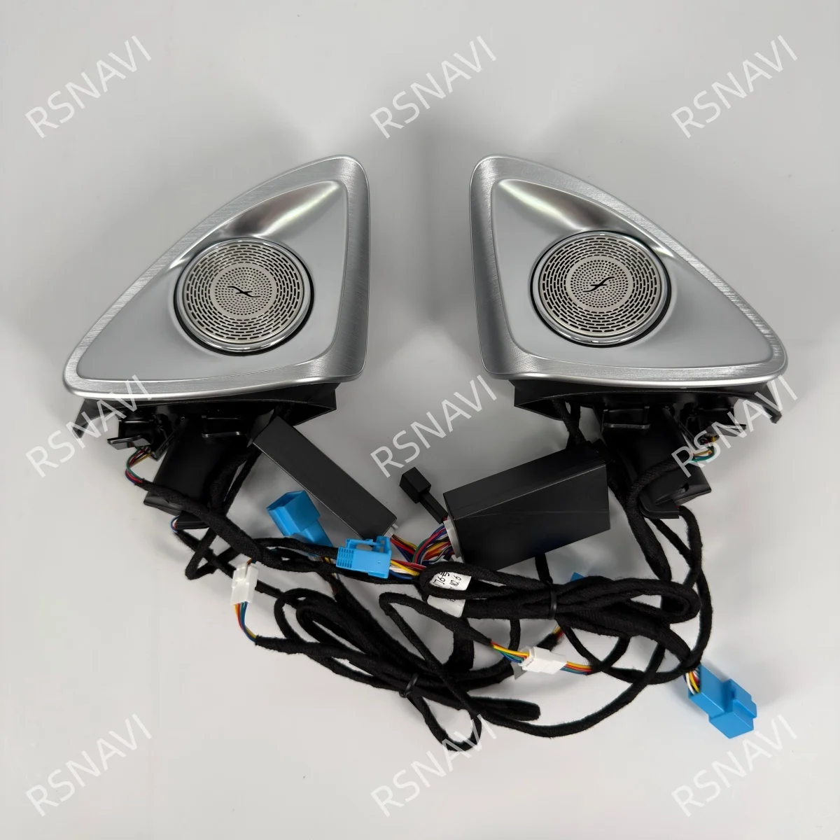 For Mercedes Benz W213 W238 E53 E63 E-Coupe Car LED Air Vents 3D/4D Rotate Tweeter Speaker 64 Colours Lnterior Decorative Lights