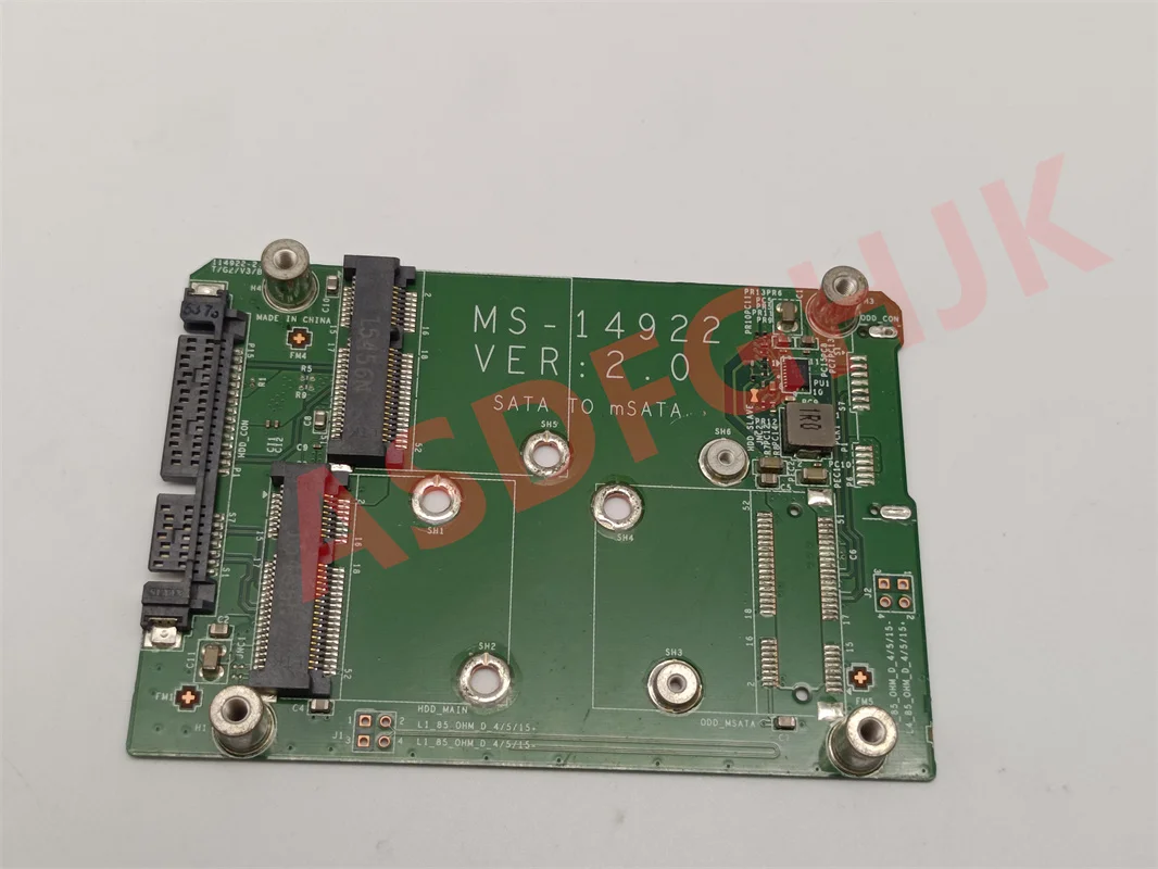 FOR MSI GE40 ADATTORE SATA TO MSATA MS-14922 VER  2.0 SATA BOARD Tested Fast Shipping