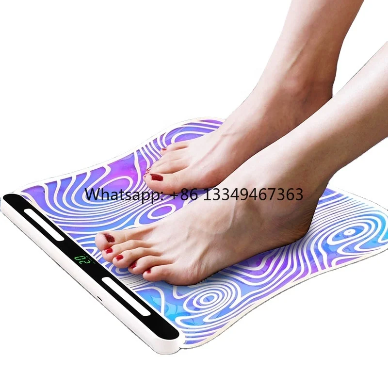 EMS Foot Massager Calf Shaping Massage Pad Microcurrent Electric Pulse Foot Massage Mat