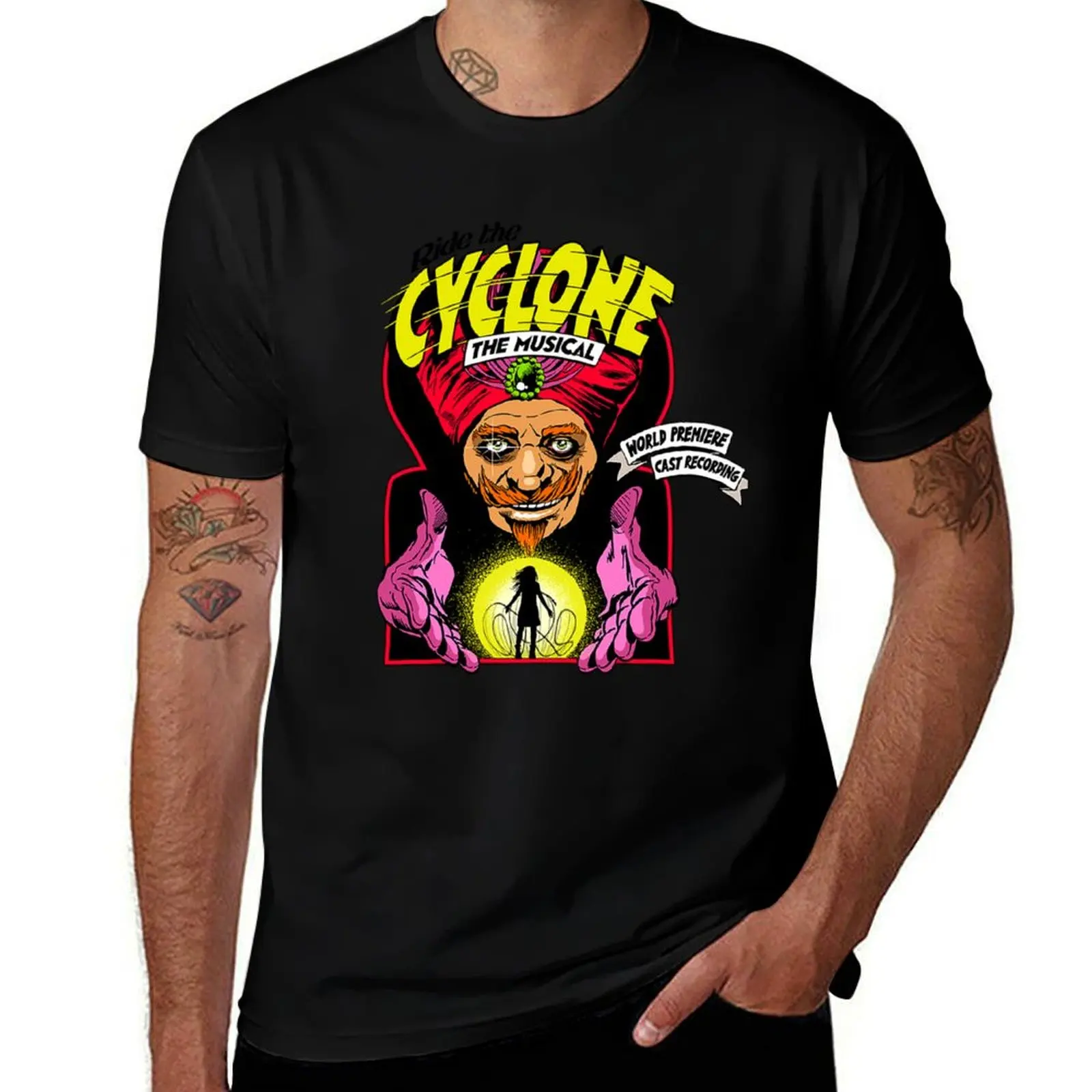 Ride the Cyclone T-Shirt summer tops anime t shirts designer t shirt men