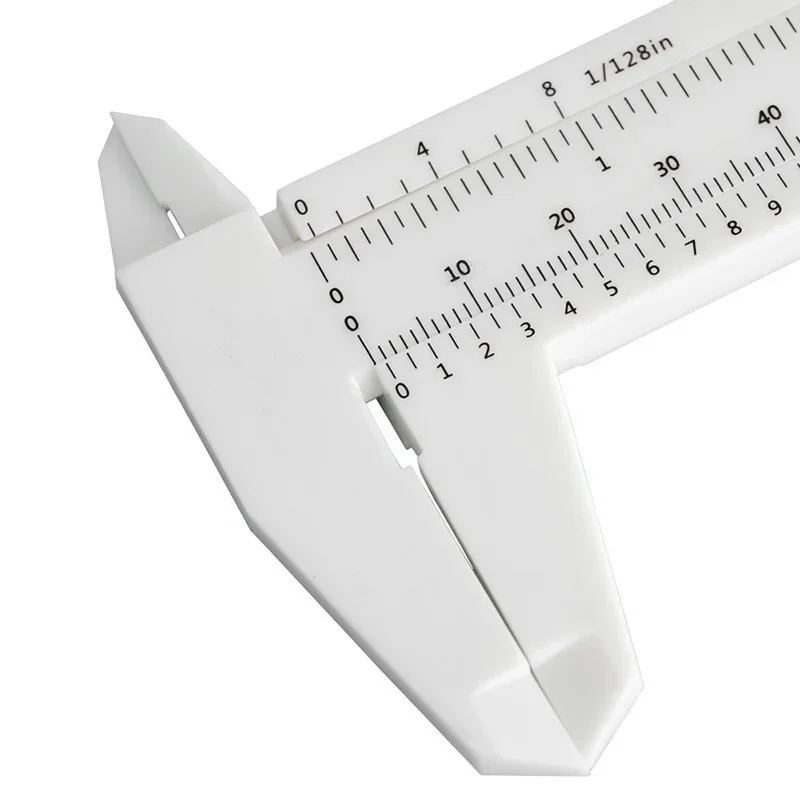Calibrador Vernier de plástico para el hogar, Mini pulsera, joyería de Jade, herramienta de regla de medición para impresión 3D