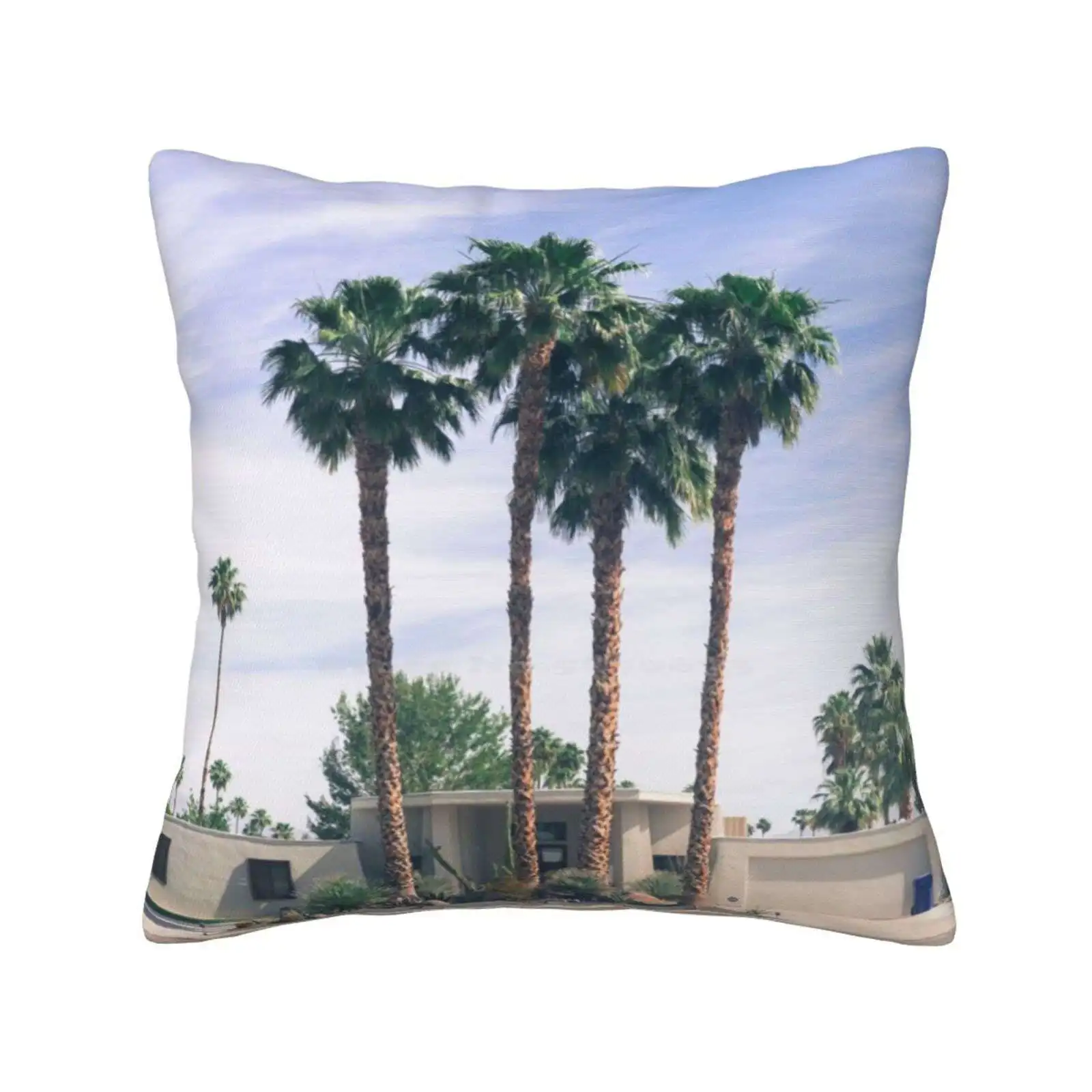 

Palm Trees In Palm Springs Bedroom Office Hug Pillowcase