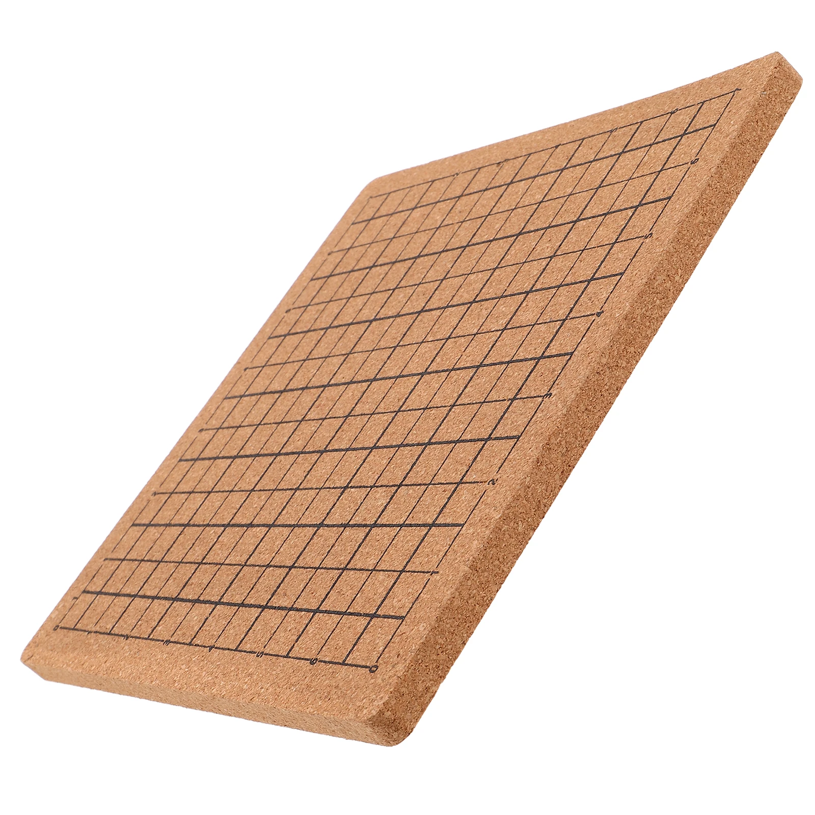 

Braided Cork Board Soft Pad Printed Grid Lightweight DIY Macrame Supplies Blocking Board Ideal Beginners Professionals Sewing