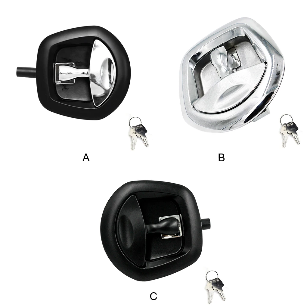 Compression Folding T-handle Whale Tail Lock Ultimate Trailer Security For Trailers Lock T-style Lock Trucks And More