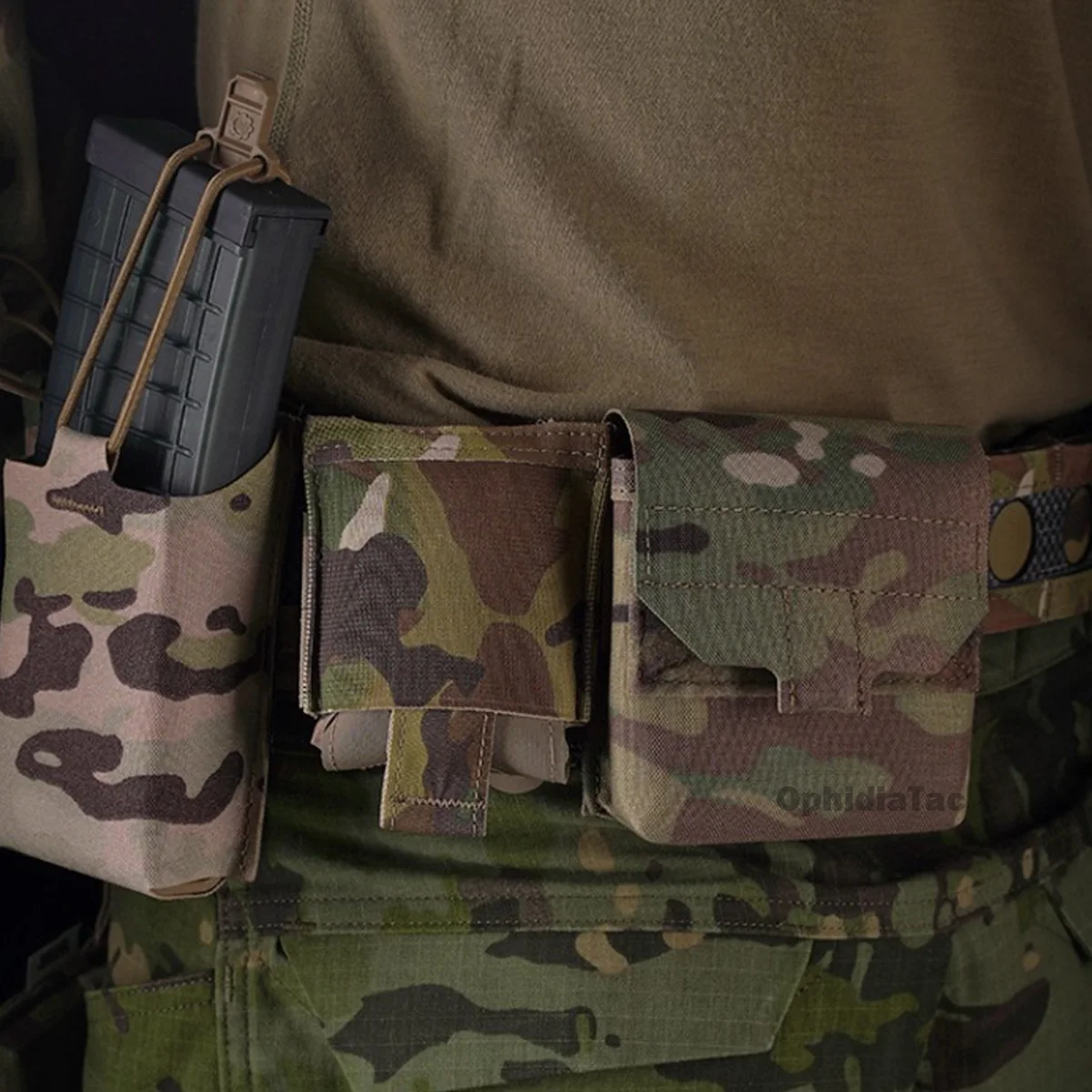 Ophidian-Mini Bolsa Utilidad Molle IFAK Micro GP Tapones Oídos Caza - imagen 5