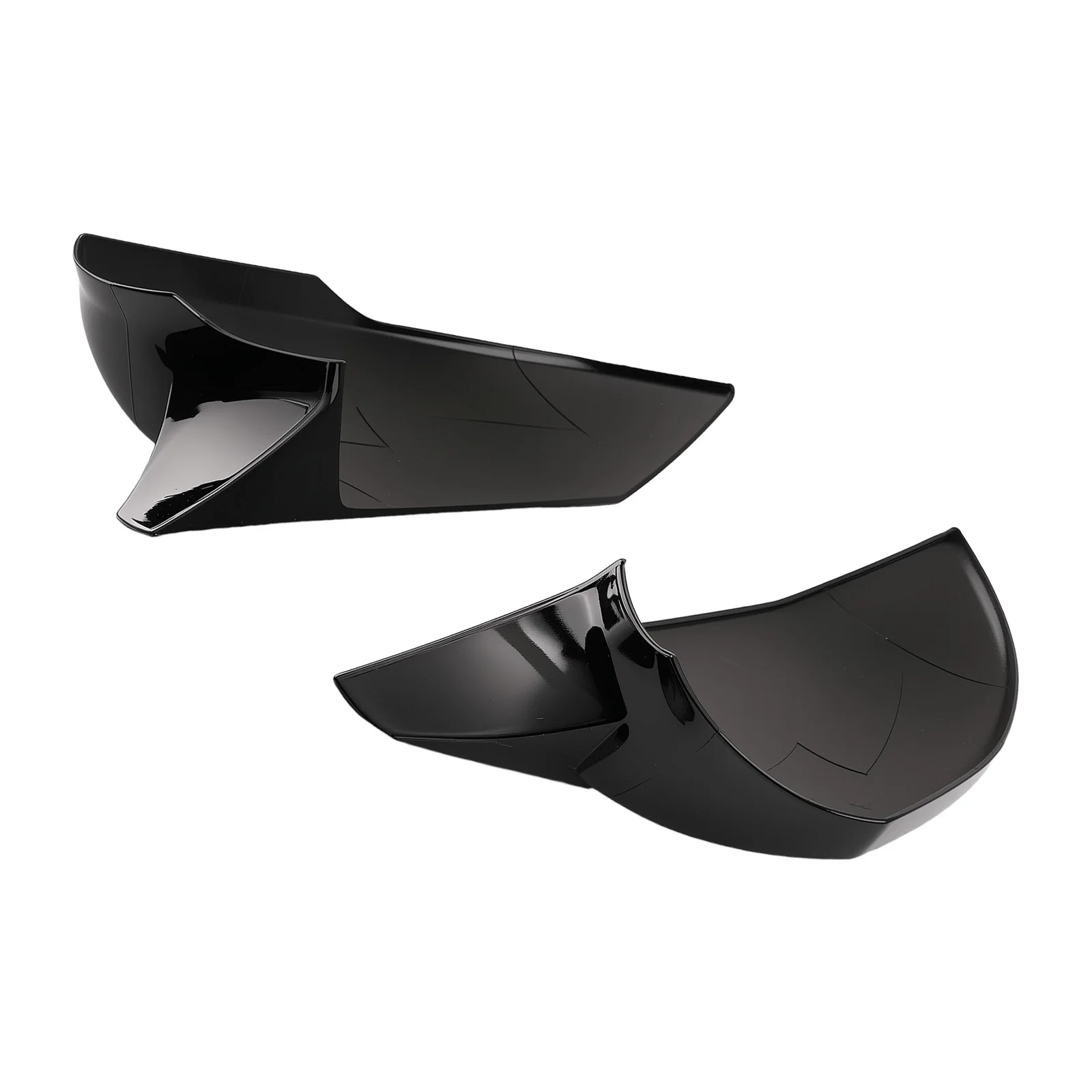 قبعات مرآة ABS سوداء لمجموعة زوج إشارة Hyundai Elantra N LED 2022-2024 #6