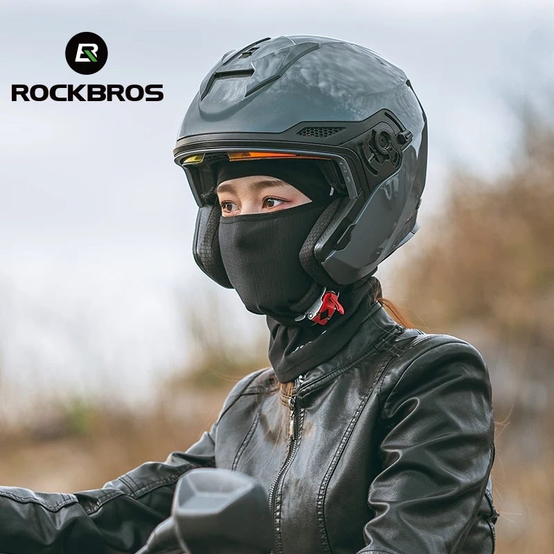 ROCKBROS Bicycle Full Face Mask for Spring Summer Autumn Winter Men Women Anti-UV Sun Protection Bike Cycling Cap Scarfs Mask view 2