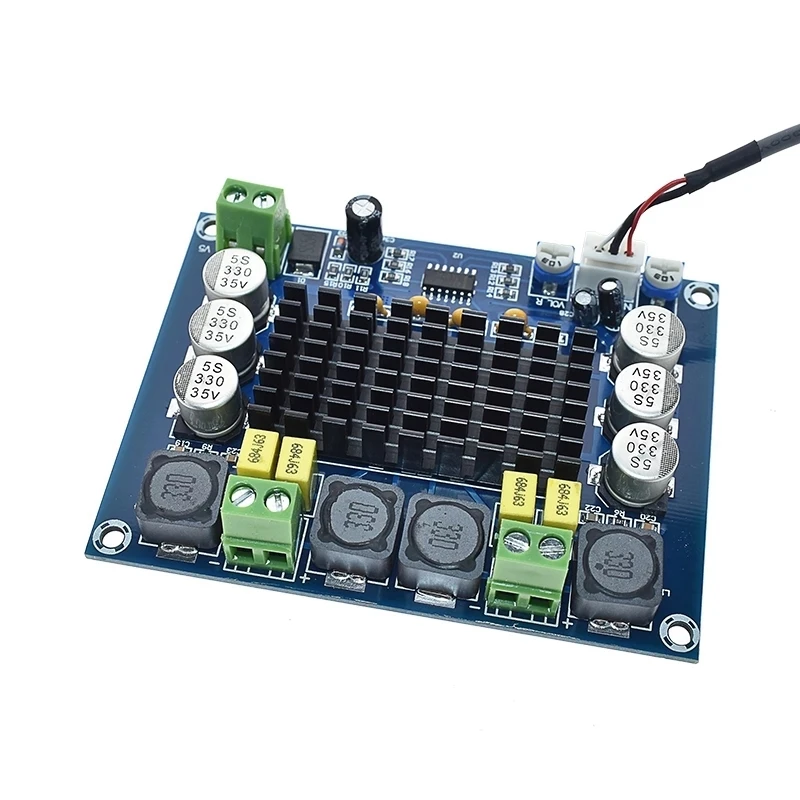 TPA3116D2 Dual-Channel Stereo High Power Digital Audio Power Amplifier Board 2X120W XH-M543 HOT