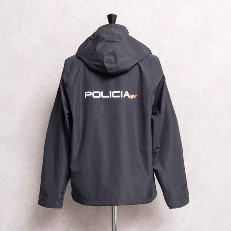 Spanish Military Version Tactical Windproof Soft Shell German Hooded NYPD Spring and Autumn Jacket