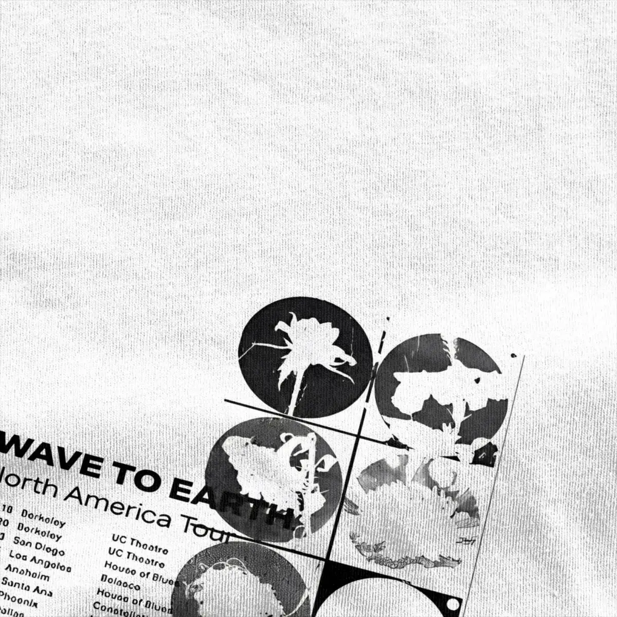 Casual Wave To Earth North America Tour Tshirts Unisex Cotton Short Sleeve Round Neck Summer Clothes image 4