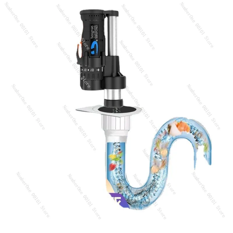 

Electric pipe dredger | Sewer, floor drain, toilet