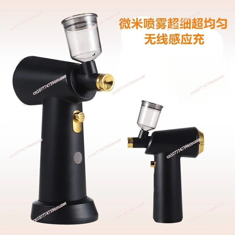 

Wireless Rechargeable Cordless Barber Scalp Care Air Brush Hair Airbrush Barber