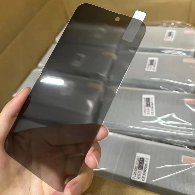 100pcs For Xiaomi 14 POCO F6 X6 X5 Redmi 13C 12C 11A Note 13 12 11 10S Pro Privacy Anti Peep Spy Tempered Glass Screen Protector