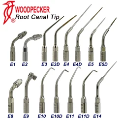 Woodpecker Dental Ultrasonic Scaler Tips Endodontics Root Canal E1 E2 E3 E3D E4 E4D E5D E8 E9 E10 E10D E11 E11D E14for EMS UDS