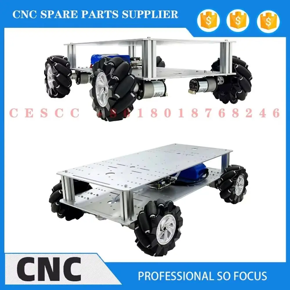 Four-wheel drive chassis T800S plastic track intelligent car Large load obstacle robot Mailun development platform