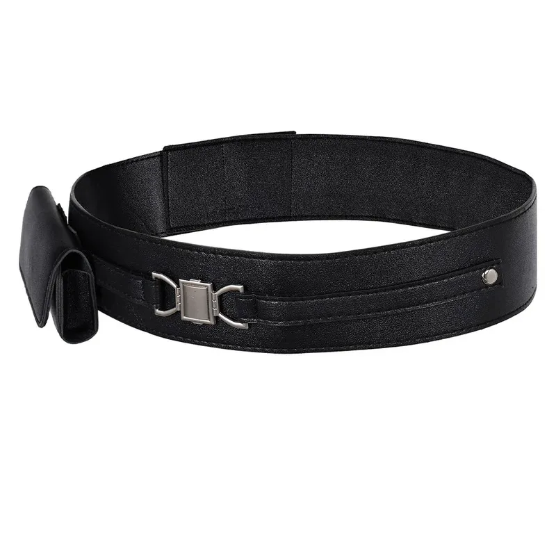 فيلم الفضاء معركة الخيال جيدي تأثيري فارس حزام حزام الرجعية الكبار الرجال النساء أحزمة هالوين كرنفال زي الملحقات